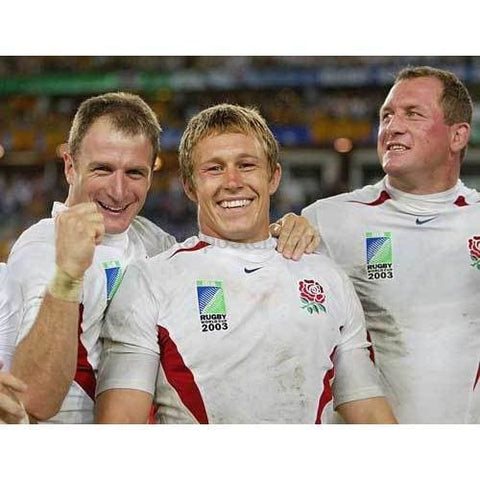 Póster Mike Catt, Jonny Wilkinson y Richard Hill | Copa Mundial de Rugby