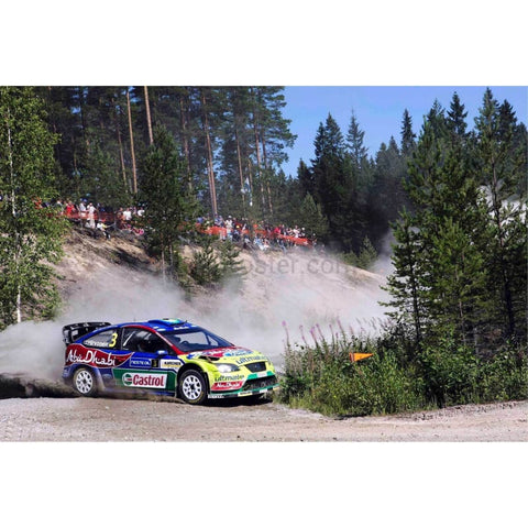 Mikko Hirvonen | Pósteres de rally mundial | TotalPoster