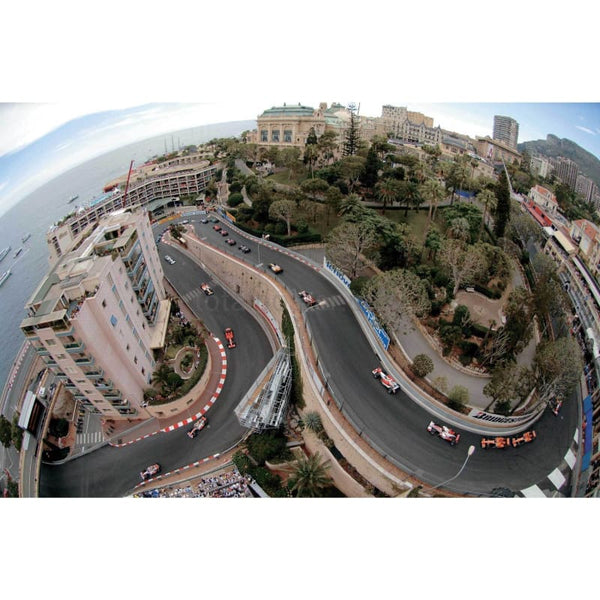 Overhead view of the Monaco Grand Prix | TotalPoster