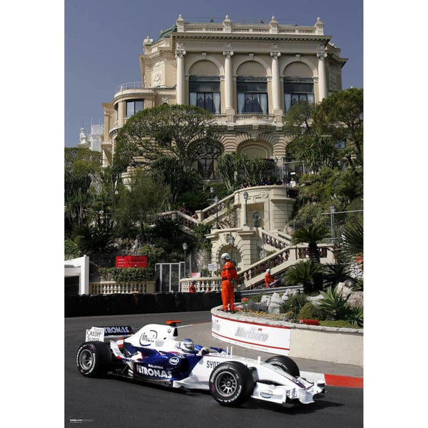 Nick Heidfeld / BMW F1 in action during qualifying for the Monaco Grand Prix | Totalposter