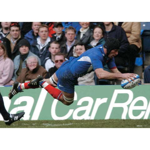 Olivier Magne | Carteles de rugby del Seis Naciones de Francia