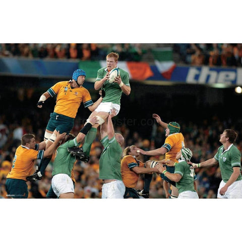 Paul O'Connell poster | World Cup Rugby | TotalPoster