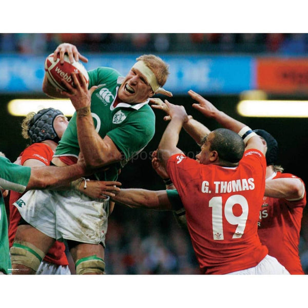 Paul O&rsquo;Connell | Ireland Six Nations rugby posters TotalPoster