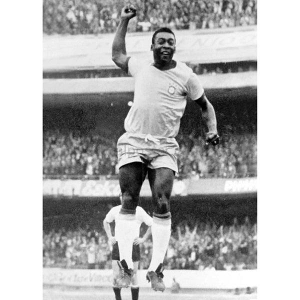 Pele celebrates | Football Poster | TotalPoster