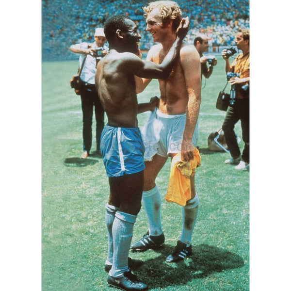 Pele & Bobby Moore | Football Poster | TotalPoster
