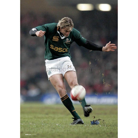 Póster Percy Montgomery | Rugby de los Springboks | TotalPoster