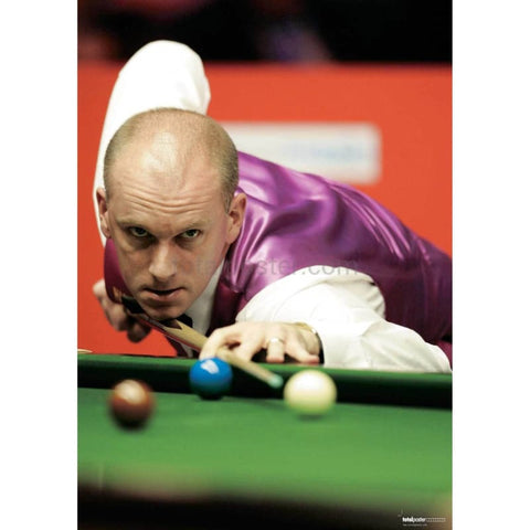 Peter Ebdon en acción | Pósteres de billar | cartel total