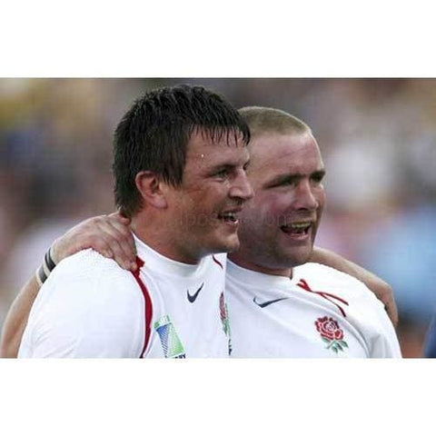 Póster Phil Vickery y Martin Corry | Copa Mundial de Rugby