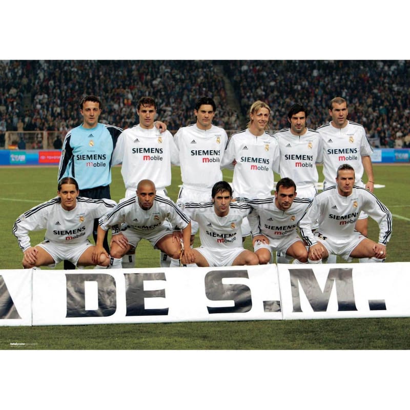 Real Madrid Team, Football Poster