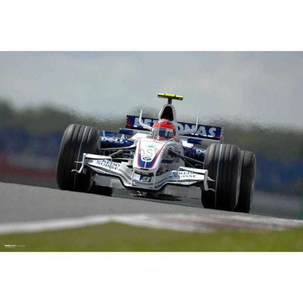 Robert Kubica / BMW Sauber F1 in action during the British Grand Prix at Silverstone | TotalPoster