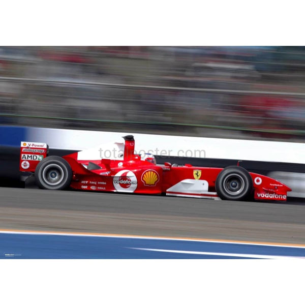 Rubens Barricello / Ferrari in action during the British F1 Grand Prix at Silverstone | TotalPoster