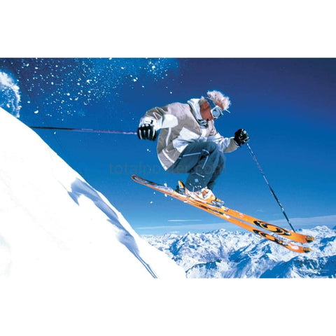 Cartel de esquí | Deportes de invierno | TotalPoster