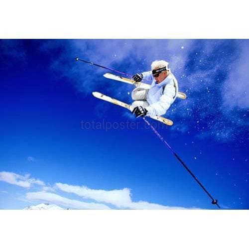 Skiing - Poster