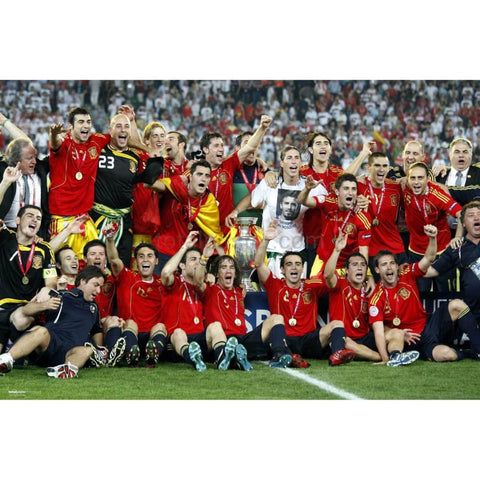 Spain Euro 2008 Team | Football Poster | TotalPoster