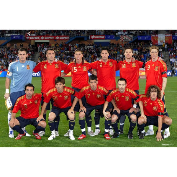 Spain Euro 2008 Team | Football Poster | TotalPoster