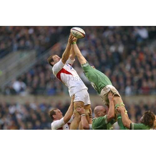 Steve Borthwick | England Six Nations rugby posters