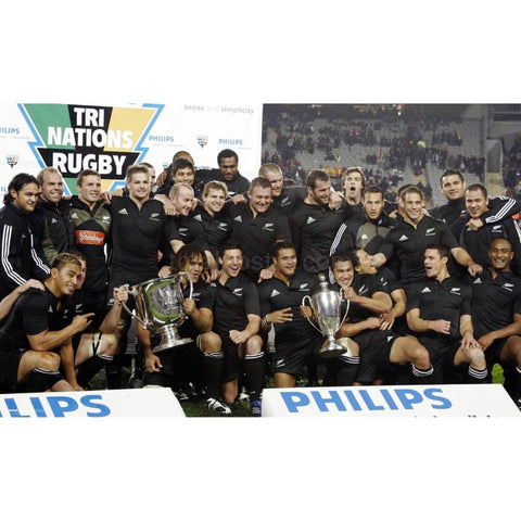 Los All Blacks celebran cartel | Rugby de las Tres Naciones | TotalPoster