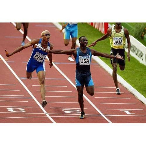 Equipo de relevos 4x100 de EE. UU. | Pósteres de atletismo | TotalPoster