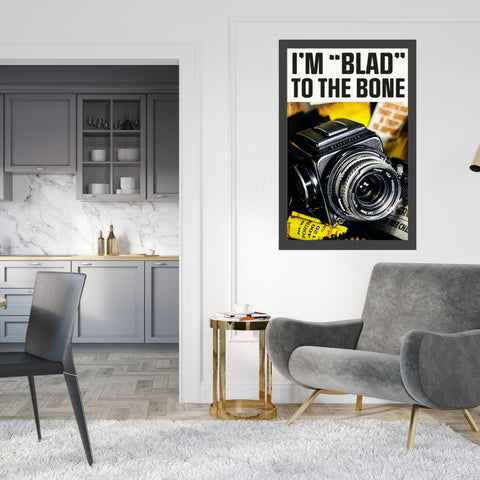 Blad hasta el hueso - Impresión/póster de fotografía de cámara Hasselblad | Fotografía | cartel total