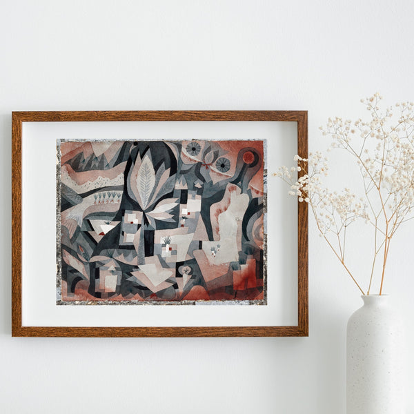 Paul Klee Dry cooler garden   | Famous Art |  | Totalposter