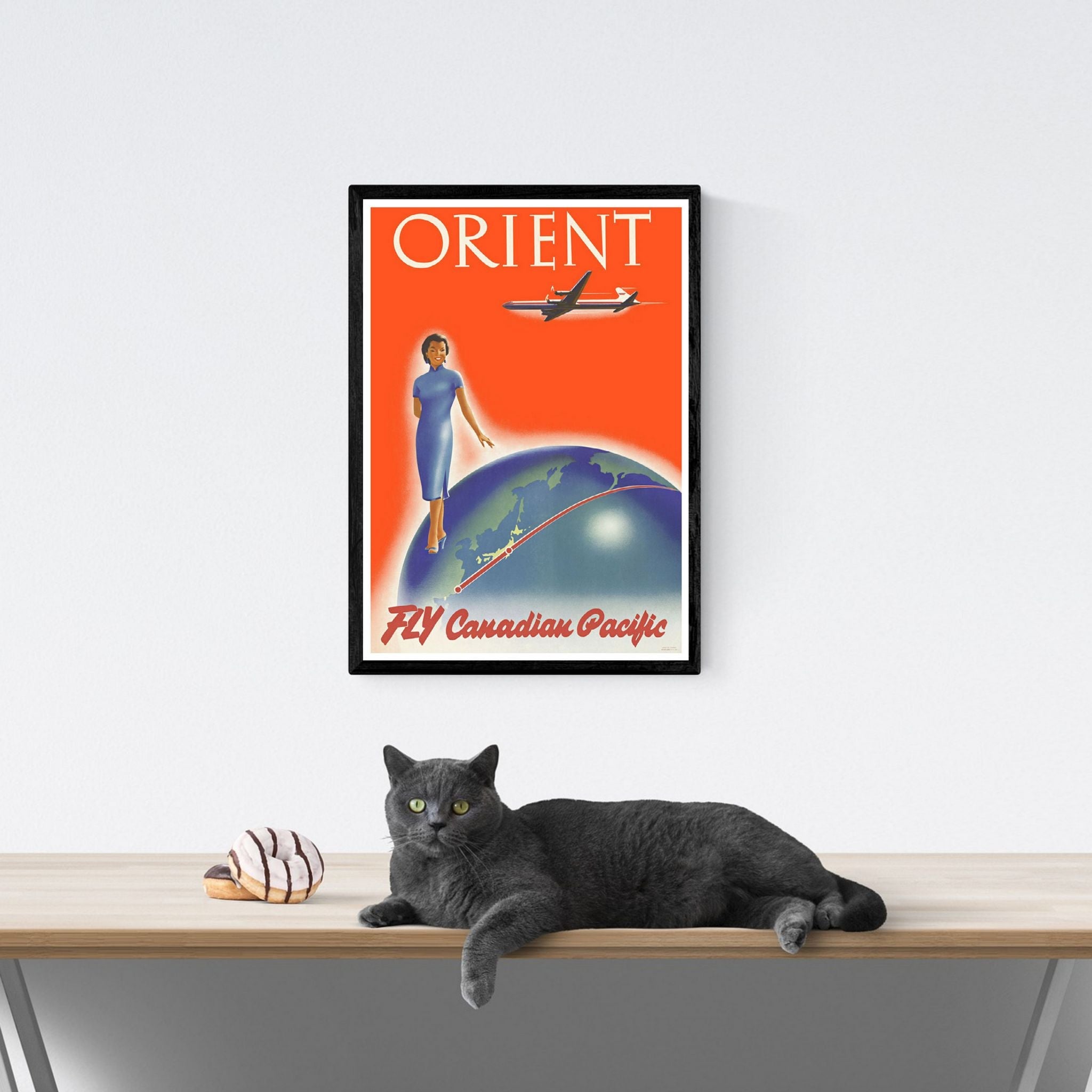 Vintage Travel Poster Prints produced using the latest 12 colour print process in various sizes on 250GSM Professional Satin Photo Paper. Some are reproductions of very old travel posters and have some 'aging'. They should look exactly as they do on screen but some monitors will show different colours.

