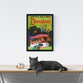 Vintage | Travel | Poster | Disneyland | United | Airlines | Florida | California | USA | Art | deco | style | Print