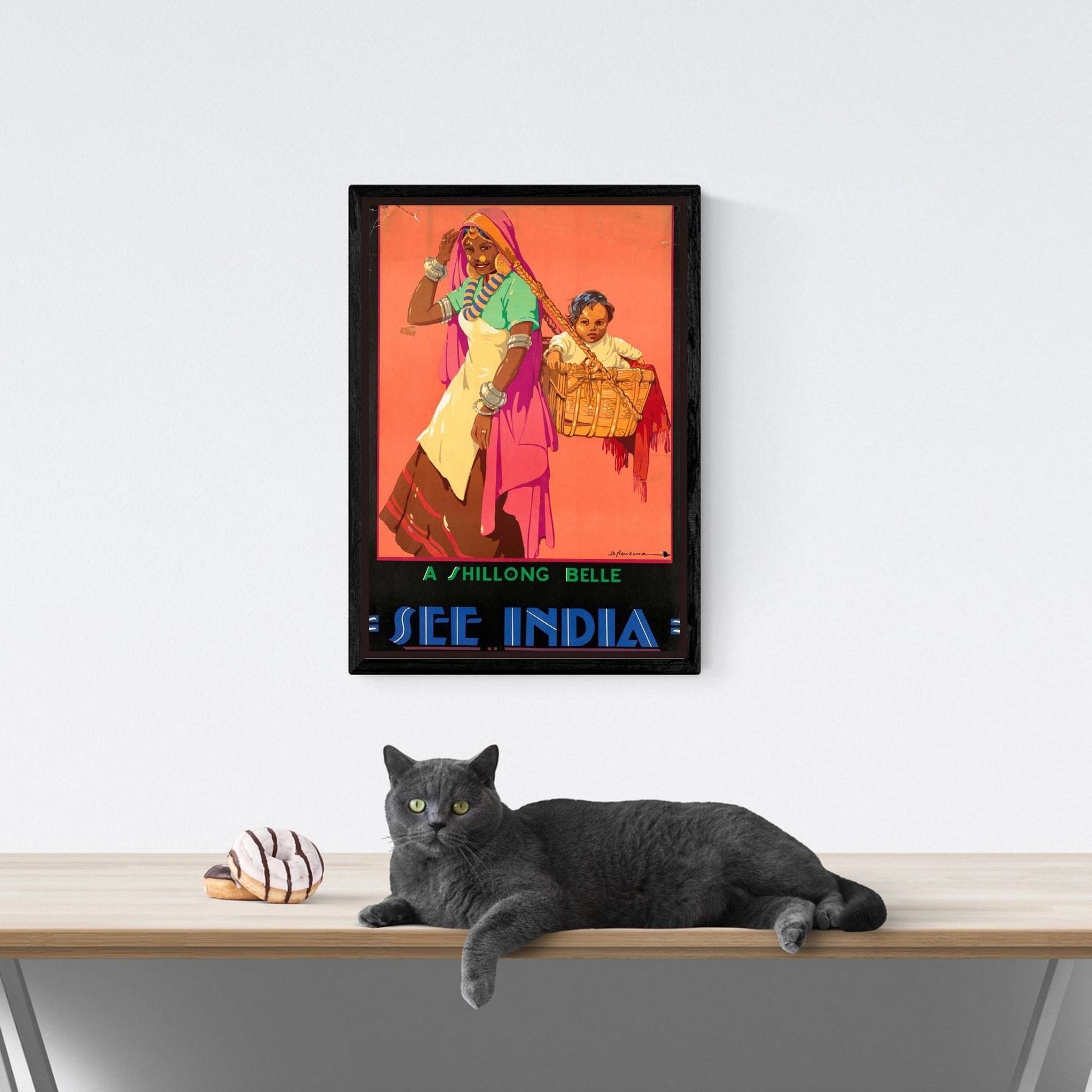 Vintage Travel Poster Prints produced using the latest 12 colour print process in various sizes on 250GSM Professional Satin Photo Paper. Some are reproductions of very old travel posters and have some 'aging'. They should look exactly as they do on screen but some monitors will show different colours.

