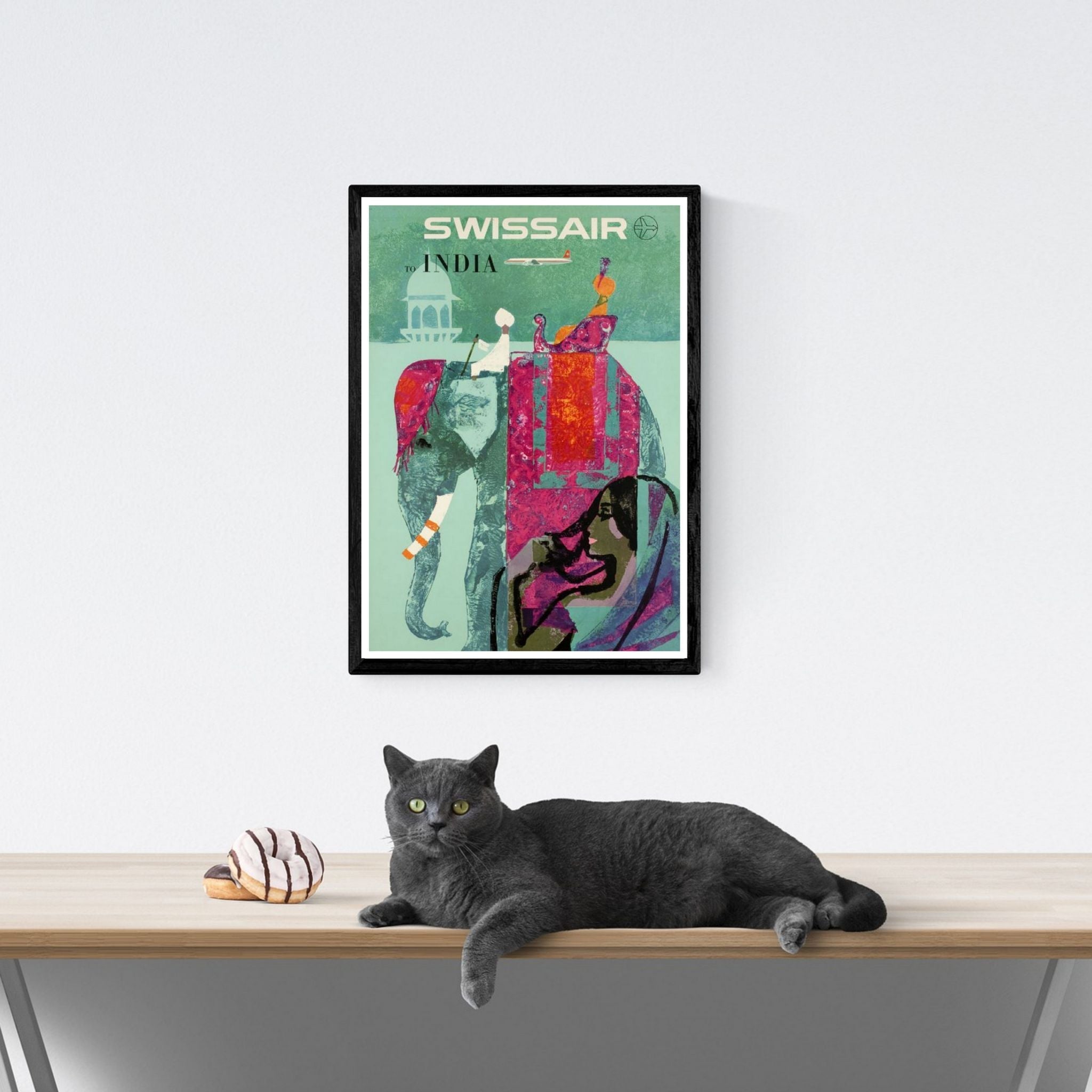 Vintage Travel Poster Prints produced using the latest 12 colour print process in various sizes on 250GSM Professional Satin Photo Paper. Some are reproductions of very old travel posters and have some 'aging'. They should look exactly as they do on screen but some monitors will show different colours.

