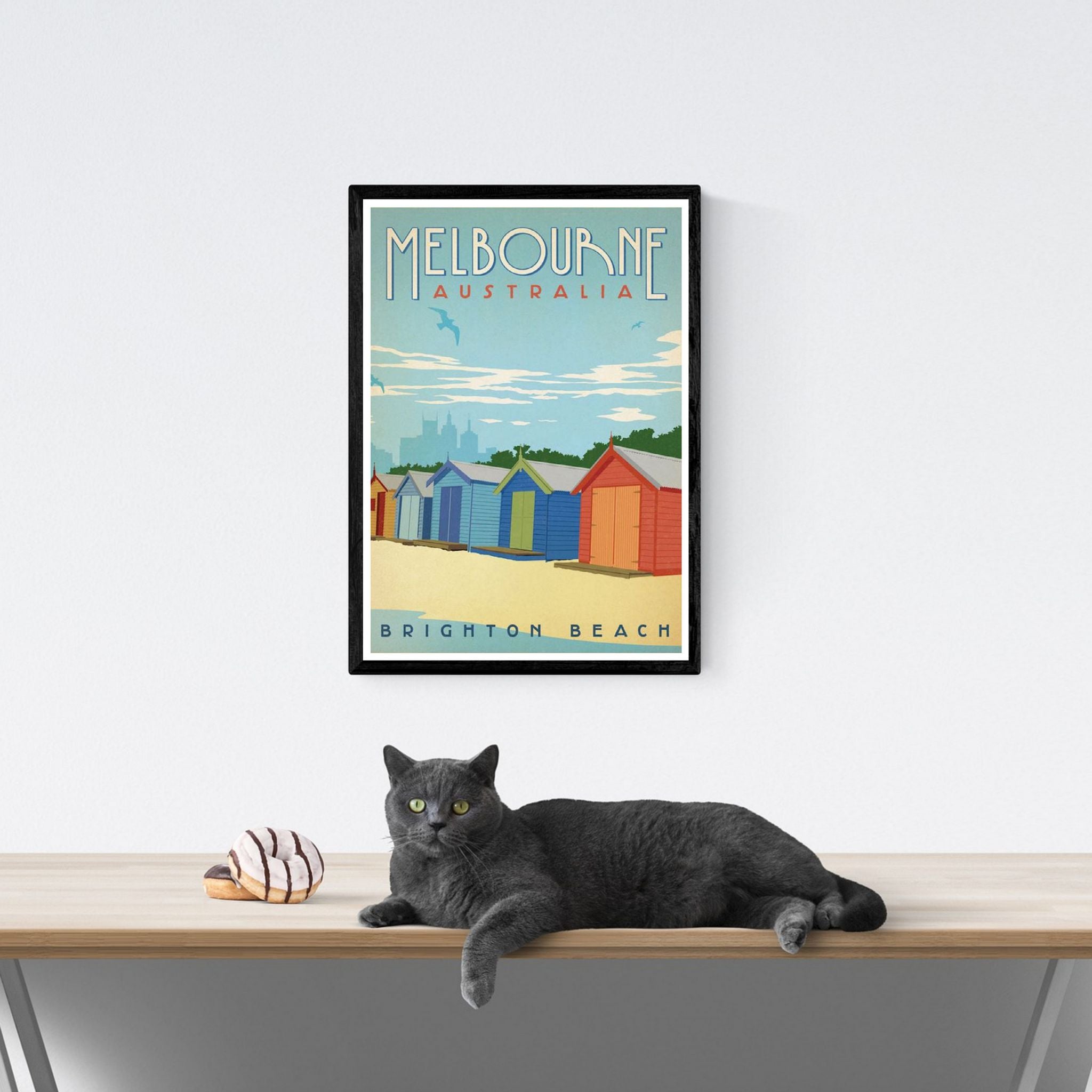 Vintage Travel Poster Prints produced using the latest 12 colour print process in various sizes on 250GSM Professional Satin Photo Paper. Some are reproductions of very old travel posters and have some 'aging'. They should look exactly as they do on screen but some monitors will show different colours.


