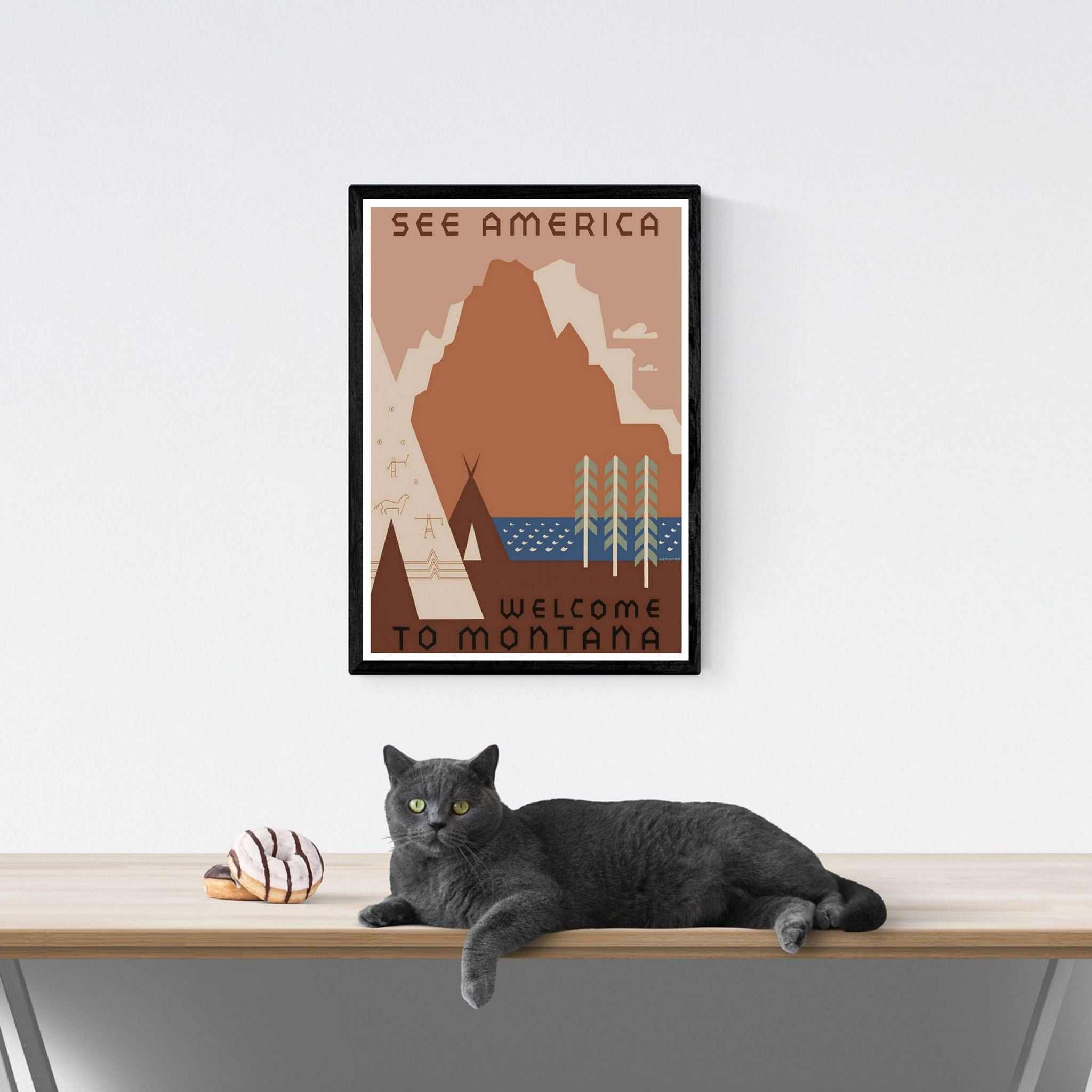 Vintage Travel Poster Prints produced using the latest 12 colour print process in various sizes on 250GSM Professional Satin Photo Paper. Some are reproductions of very old travel posters and have some 'aging'. They should look exactly as they do on screen but some monitors will show different colours.

