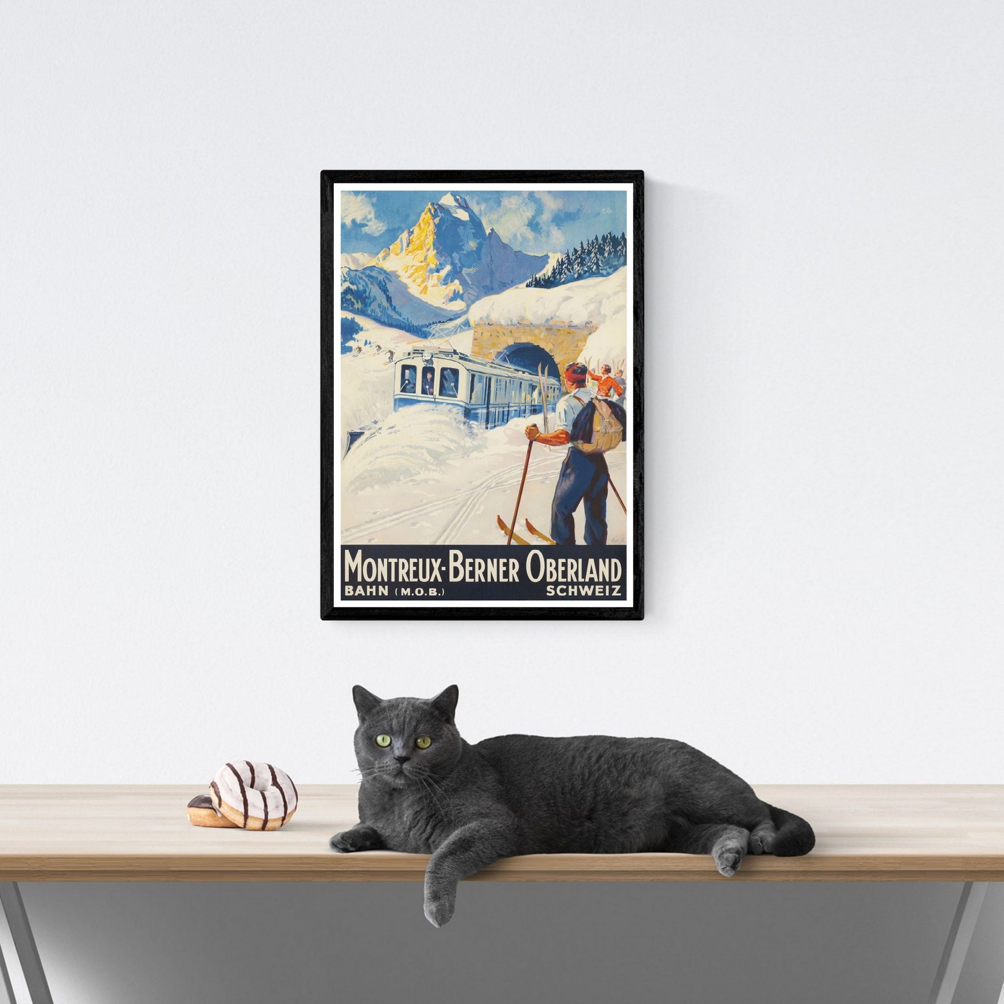 Vintage Travel Poster Prints produced using the latest 12 colour print process in various sizes on 250GSM Professional Satin Photo Paper. Some are reproductions of very old travel posters and have some 'aging'. They should look exactly as they do on screen but some monitors will show different colours.

