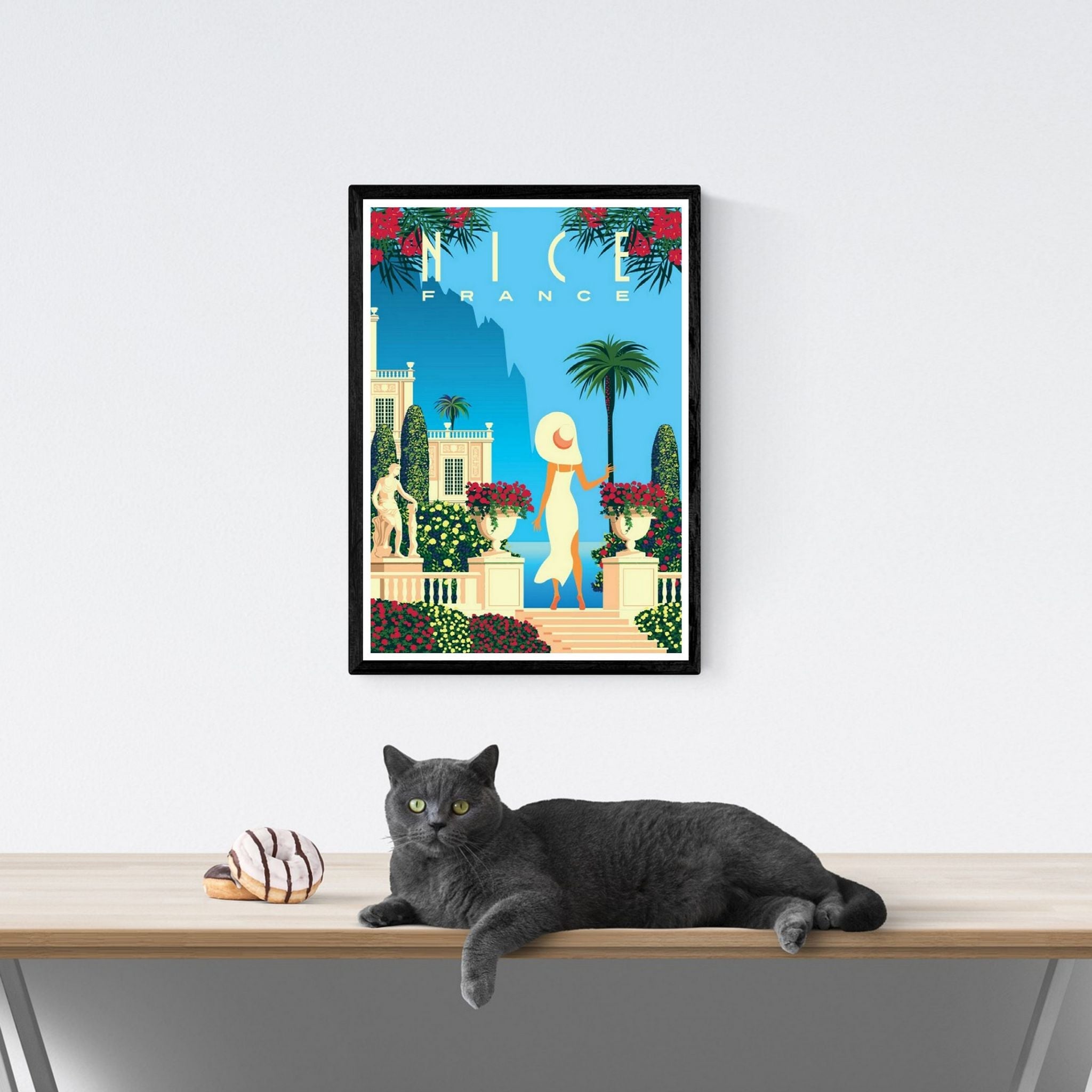 Vintage Travel Poster Prints produced using the latest 12 colour print process in various sizes on 250GSM Professional Satin Photo Paper. Some are reproductions of very old travel posters and have some 'aging'. They should look exactly as they do on screen but some monitors will show different colours.

