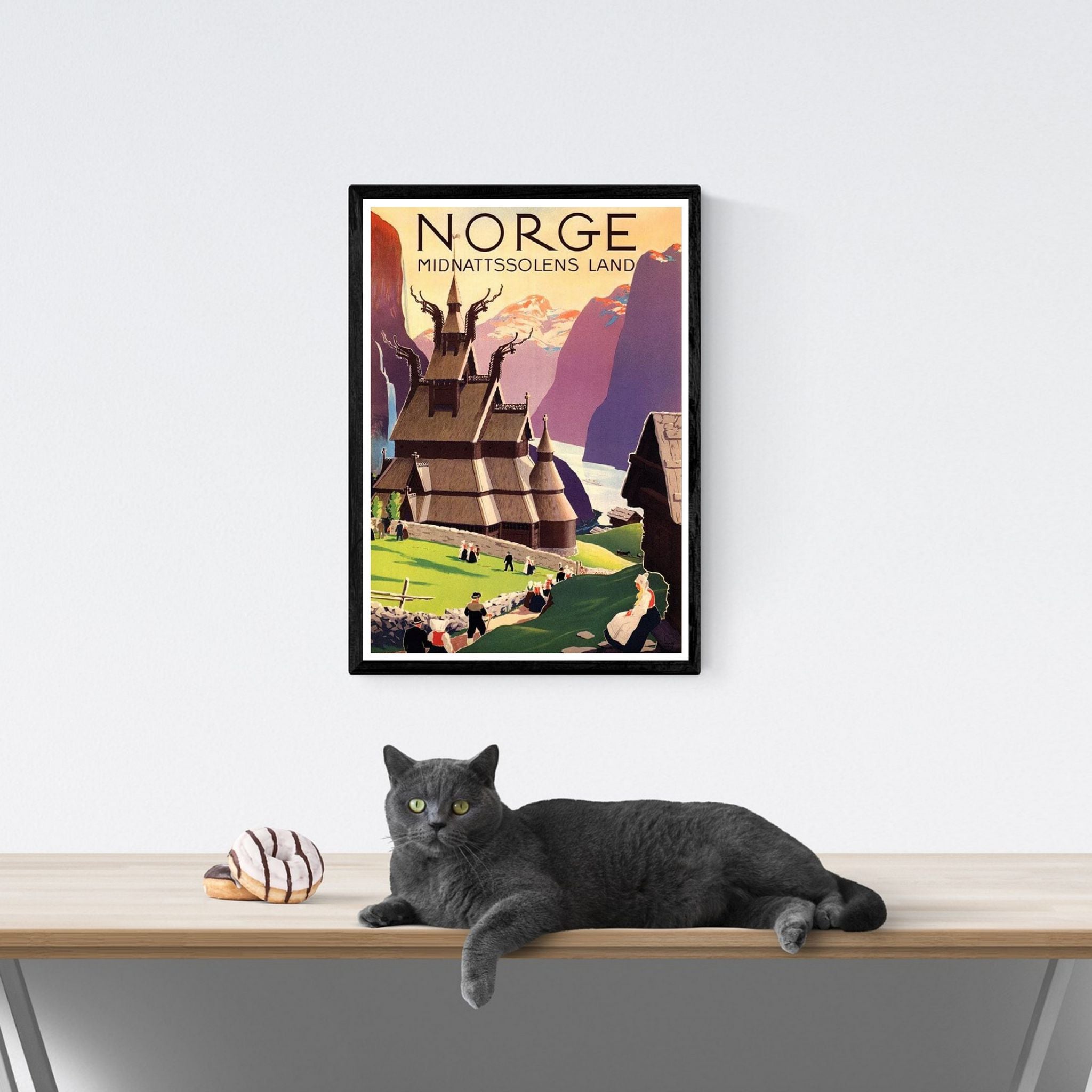 Vintage Travel Poster Prints produced using the latest 12 colour print process in various sizes on 250GSM Professional Satin Photo Paper. Some are reproductions of very old travel posters and have some 'aging'. They should look exactly as they do on screen but some monitors will show different colours.

