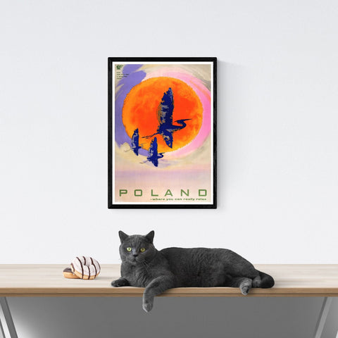 Vintage Travel Poster | Poland