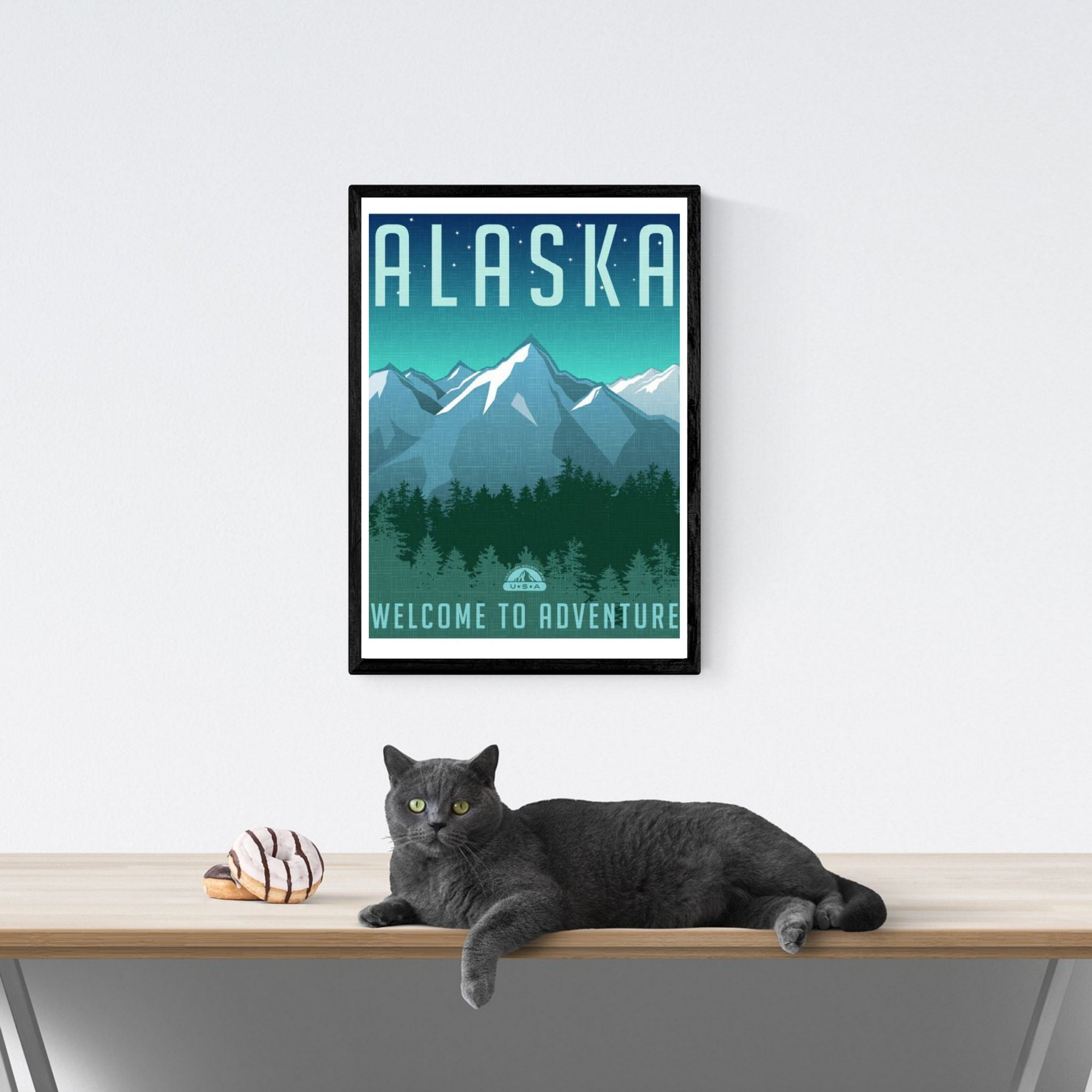 Vintage Travel Poster Prints produced using the latest 12 colour print process in various sizes on 250GSM Professional Satin Photo Paper. Some are reproductions of very old travel posters and have some 'aging'. They should look exactly as they do on screen but some monitors will show different colours.

