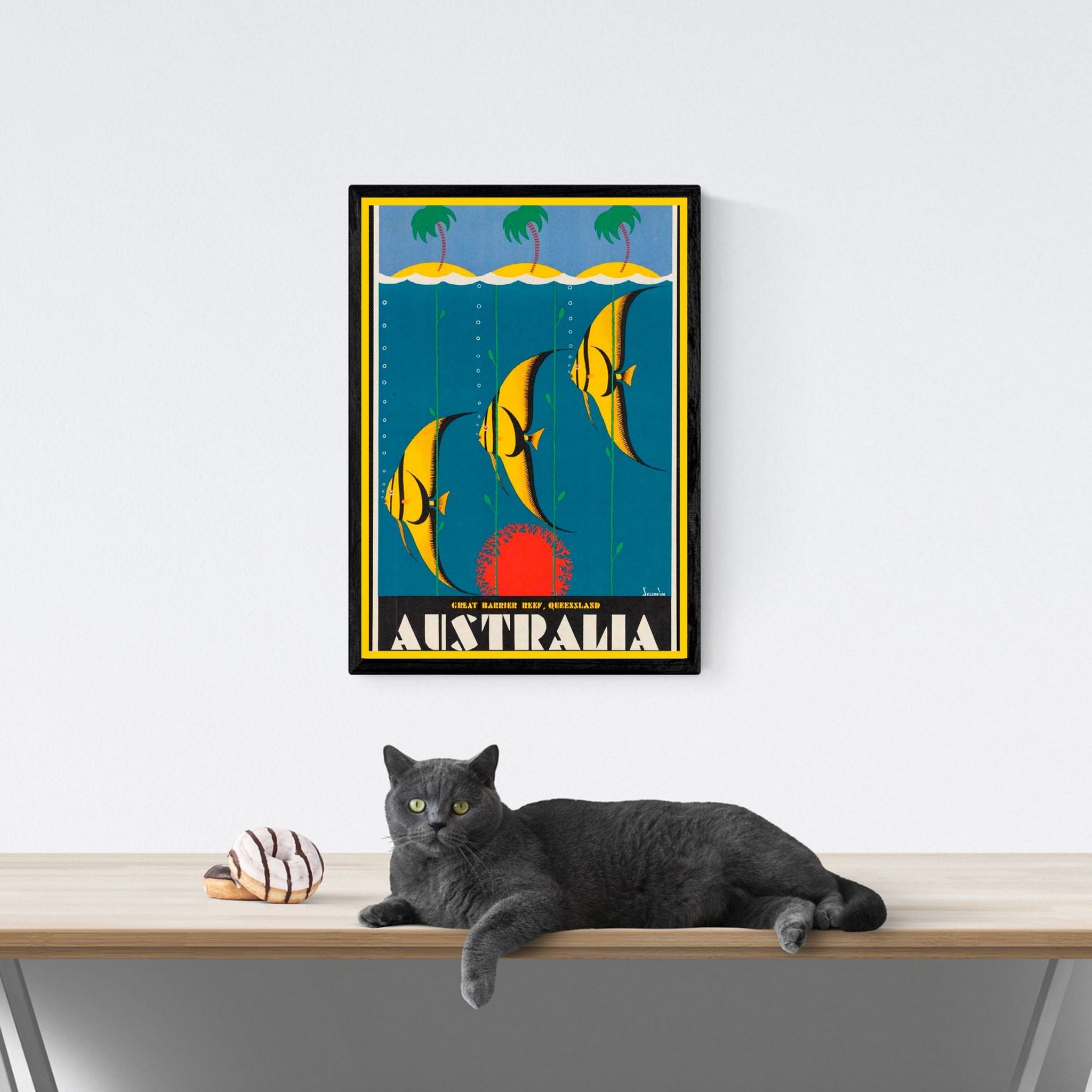 Vintage Travel Poster Prints produced using the latest 12 colour print process in various sizes on 250GSM Professional Satin Photo Paper. Some are reproductions of very old travel posters and have some 'aging'. They should look exactly as they do on screen but some monitors will show different colours.

