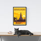 Vintage Travel Poster | Bangkok | Yellow
