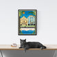 Vintage Travel Poster | Barcelona | Art Deco style