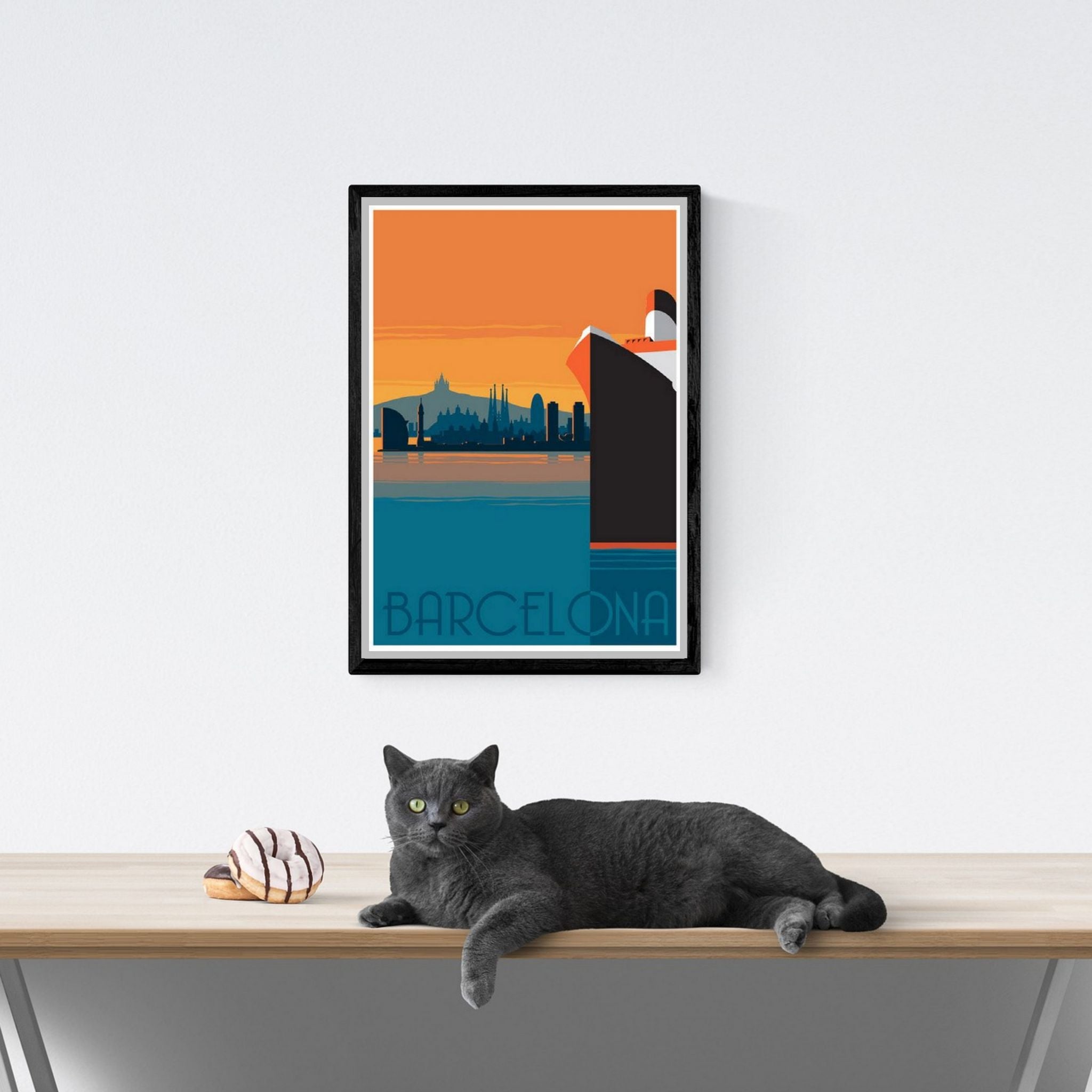 Vintage Travel Poster Prints produced using the latest 12 colour print process in various sizes on 250GSM Professional Satin Photo Paper. Some are reproductions of very old travel posters and have some 'aging'. They should look exactly as they do on screen but some monitors will show different colours.

