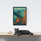 Vintage Travel Poster | Brooklyn | New York | USA | Art Deco style