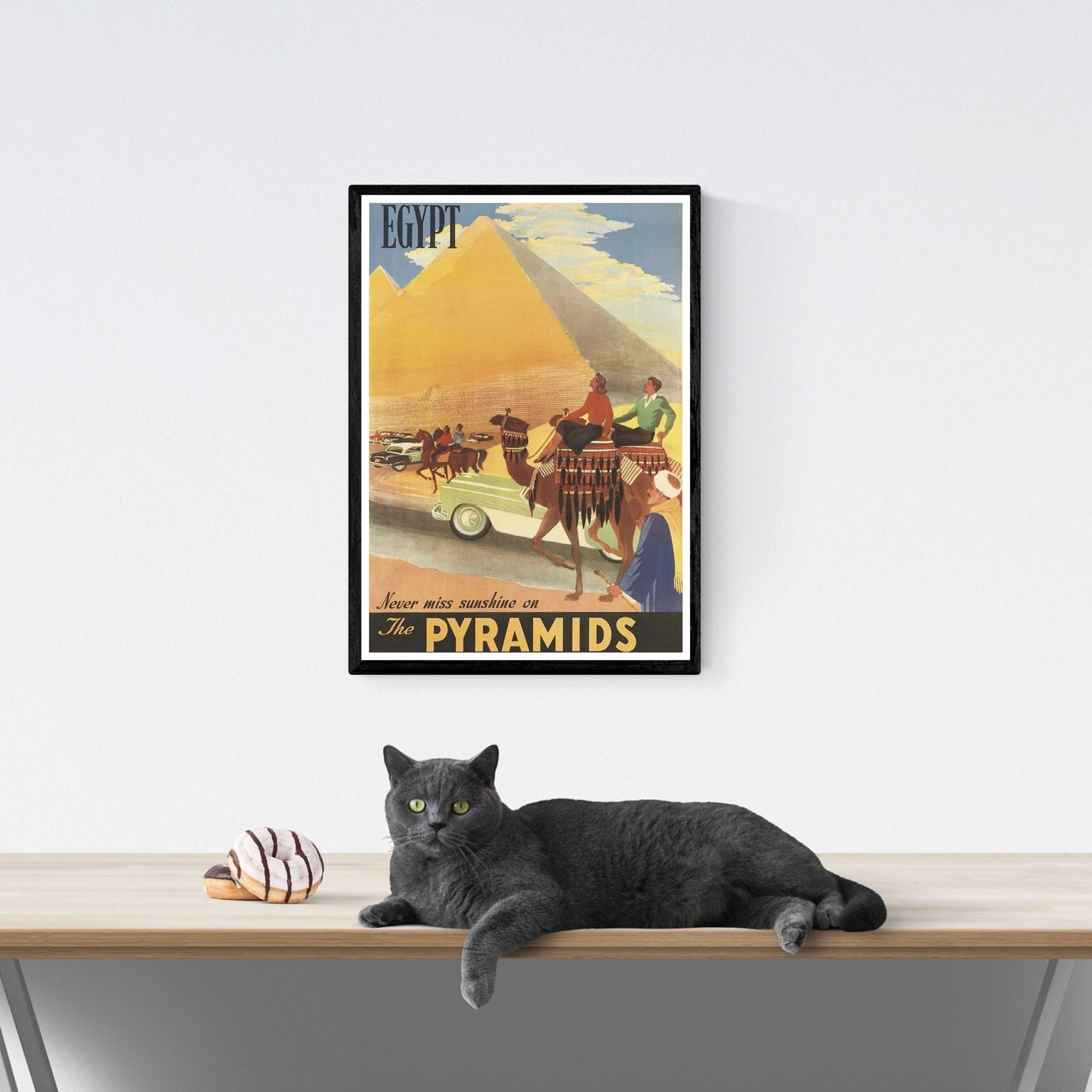 Vintage Travel Poster Prints produced using the latest 12 colour print process in various sizes on 250GSM Professional Satin Photo Paper. Some are reproductions of very old travel posters and have some 'aging'. They should look exactly as they do on screen but some monitors will show different colours.

