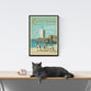 Vintage Travel Poster | Cape Town | South Africa