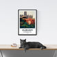 Vintage | Travel | Poster | Durham | LNER | Railway | Art | Deco | Style