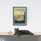 Vintage | Travel | Poster | Florence | Italy | art | Deco | style