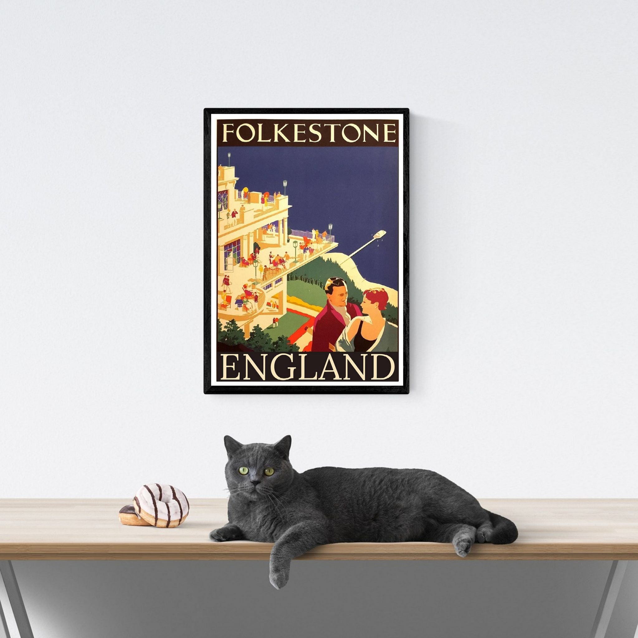 Vintage Travel Poster Prints produced using the latest 12 colour print process in various sizes on 250GSM Professional Satin Photo Paper. Some are reproductions of very old travel posters and have some 'aging'. They should look exactly as they do on screen but some monitors will show different colours.

