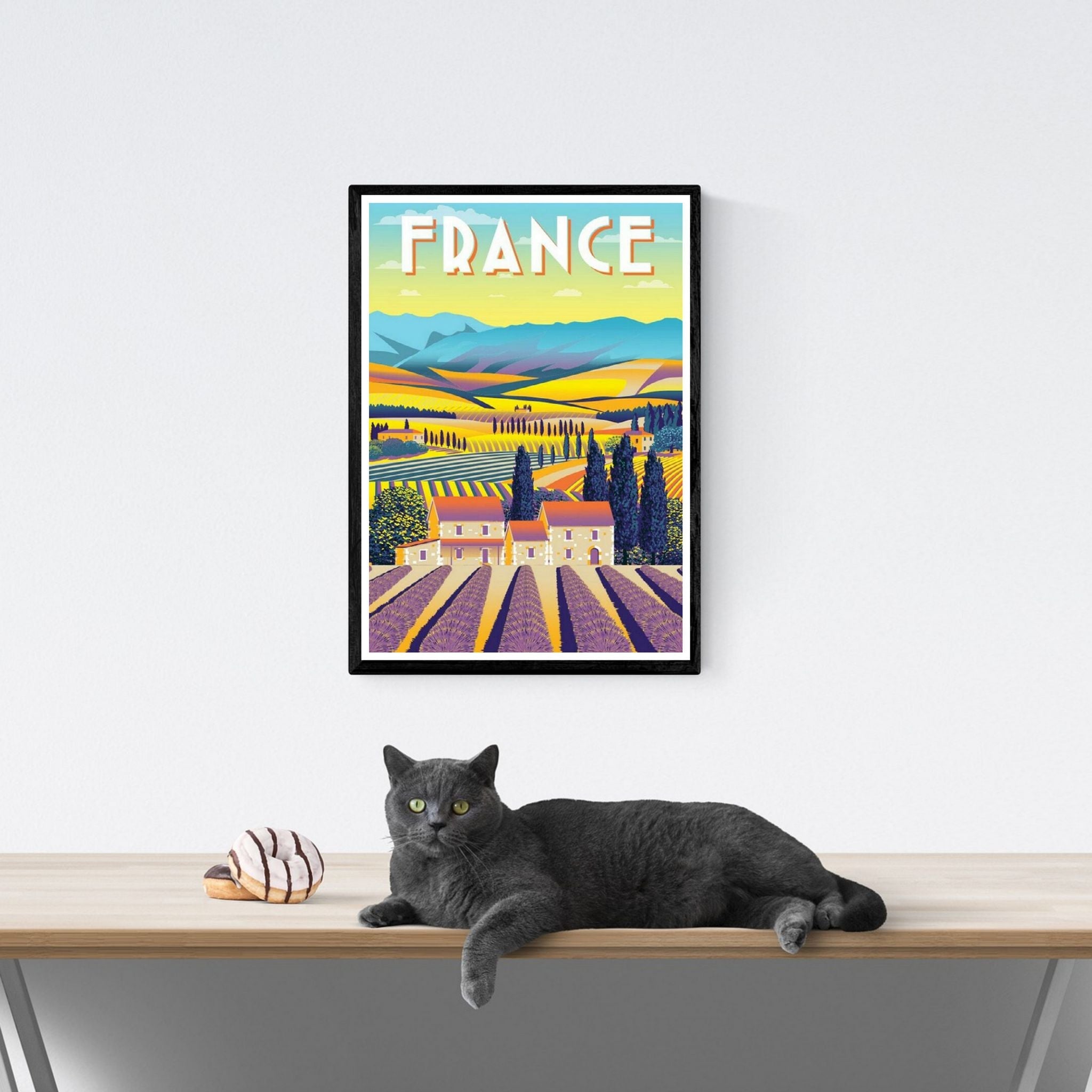 Vintage Travel Poster Prints produced using the latest 12 colour print process in various sizes on 250GSM Professional Satin Photo Paper. Some are reproductions of very old travel posters and have some 'aging'. They should look exactly as they do on screen but some monitors will show different colours.

