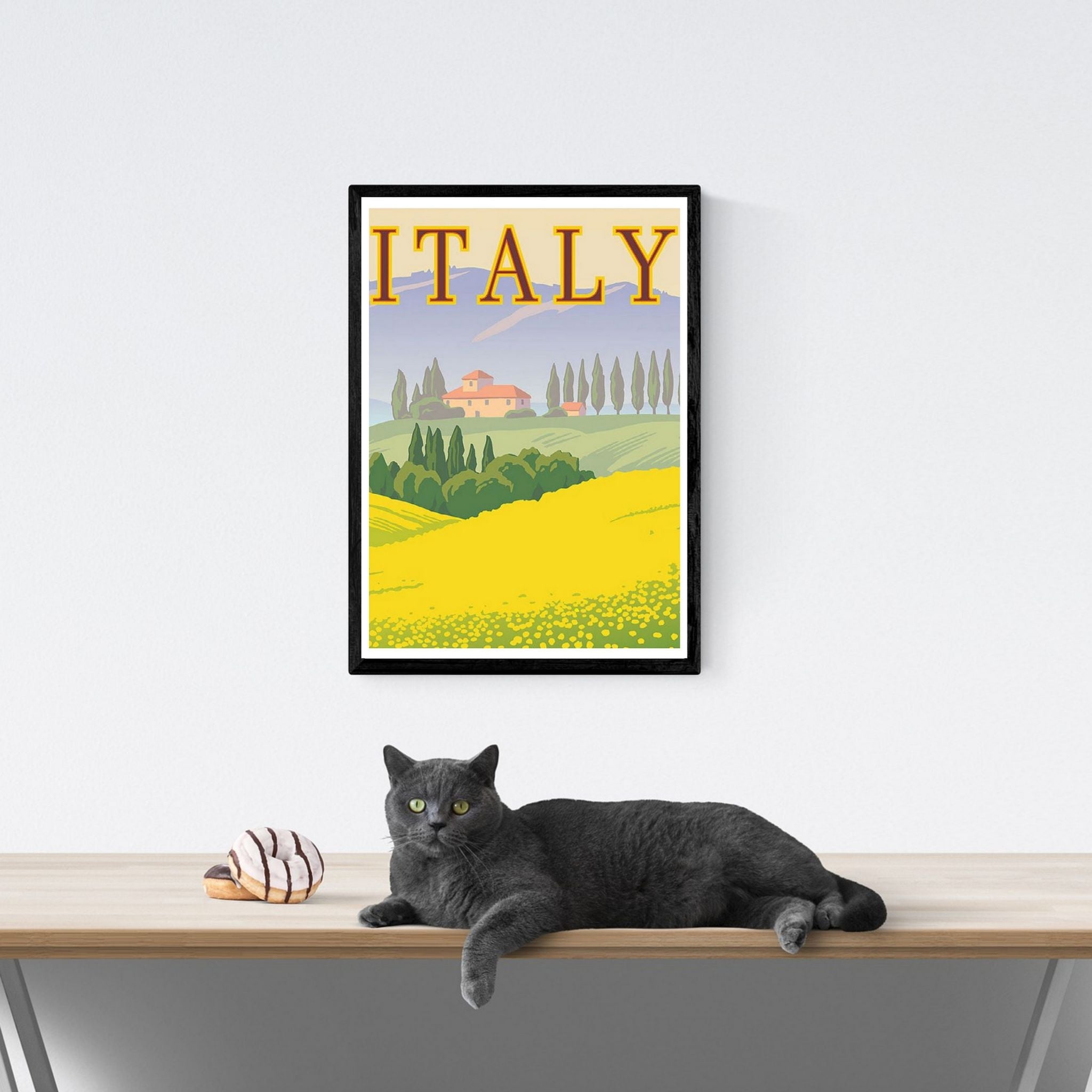 Vintage Travel Poster Prints produced using the latest 12 colour print process in various sizes on 250GSM Professional Satin Photo Paper. Some are reproductions of very old travel posters and have some 'aging'. They should look exactly as they do on screen but some monitors will show different colours.

