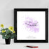 Faith - Spiritual Print with definition - square print  | Inspirational | Totalposter