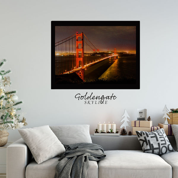 San Francisco - Golden Gate Bridge | California | Cityscape | Seacape | Totalposter