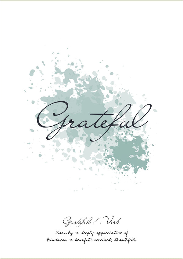 Grateful | Spiritual | Totalposter